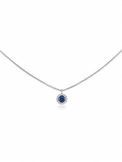 Collana Recarlo Donna in Oro Zaffiro 0.36 Ct XE 246/BZF1 - XE 246/BZF1